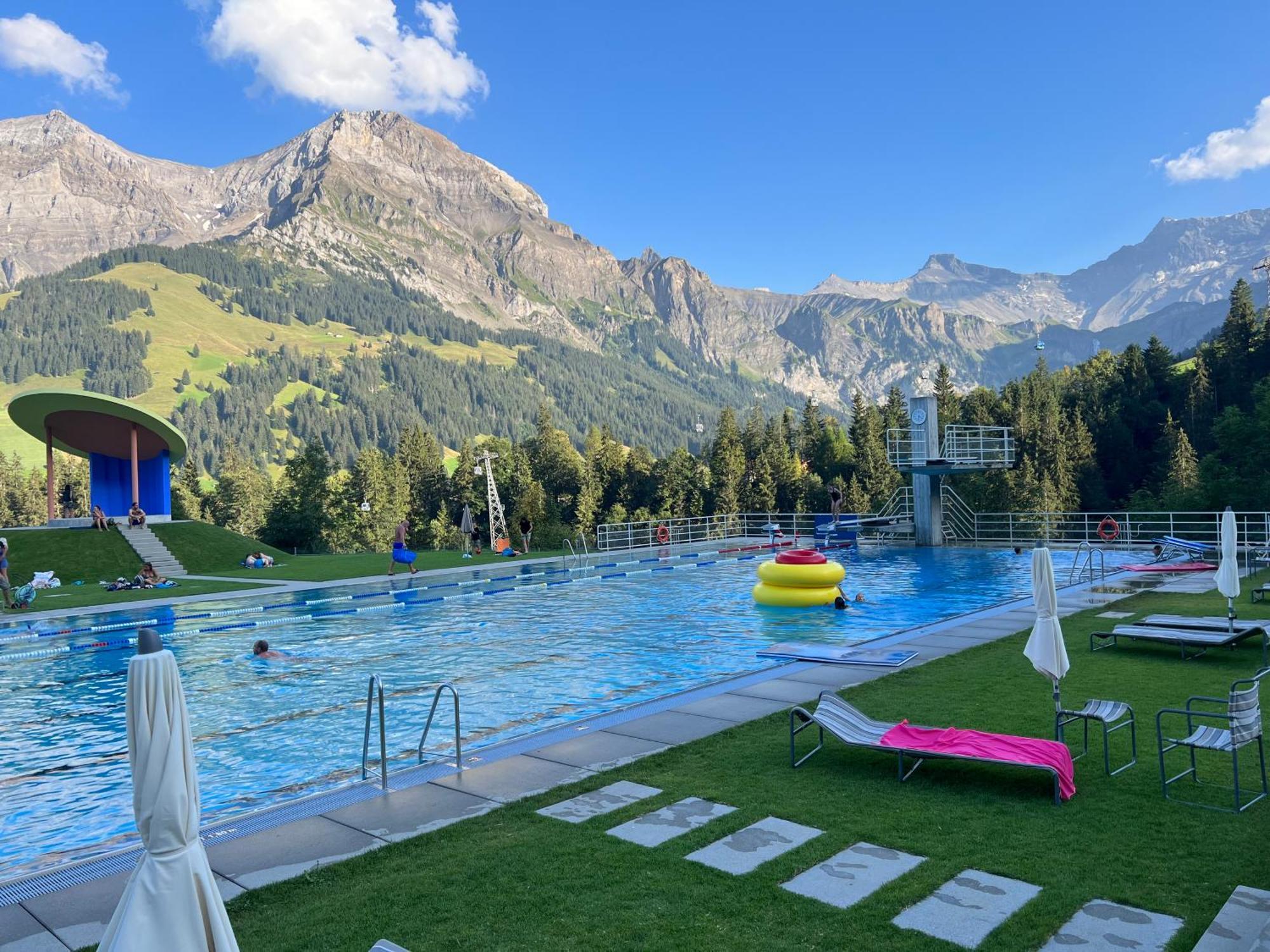 2-zimmer Mit Grossem Balkon Und Bergpanorama - 400m Von Talstation Sillerenbahn Adelboden