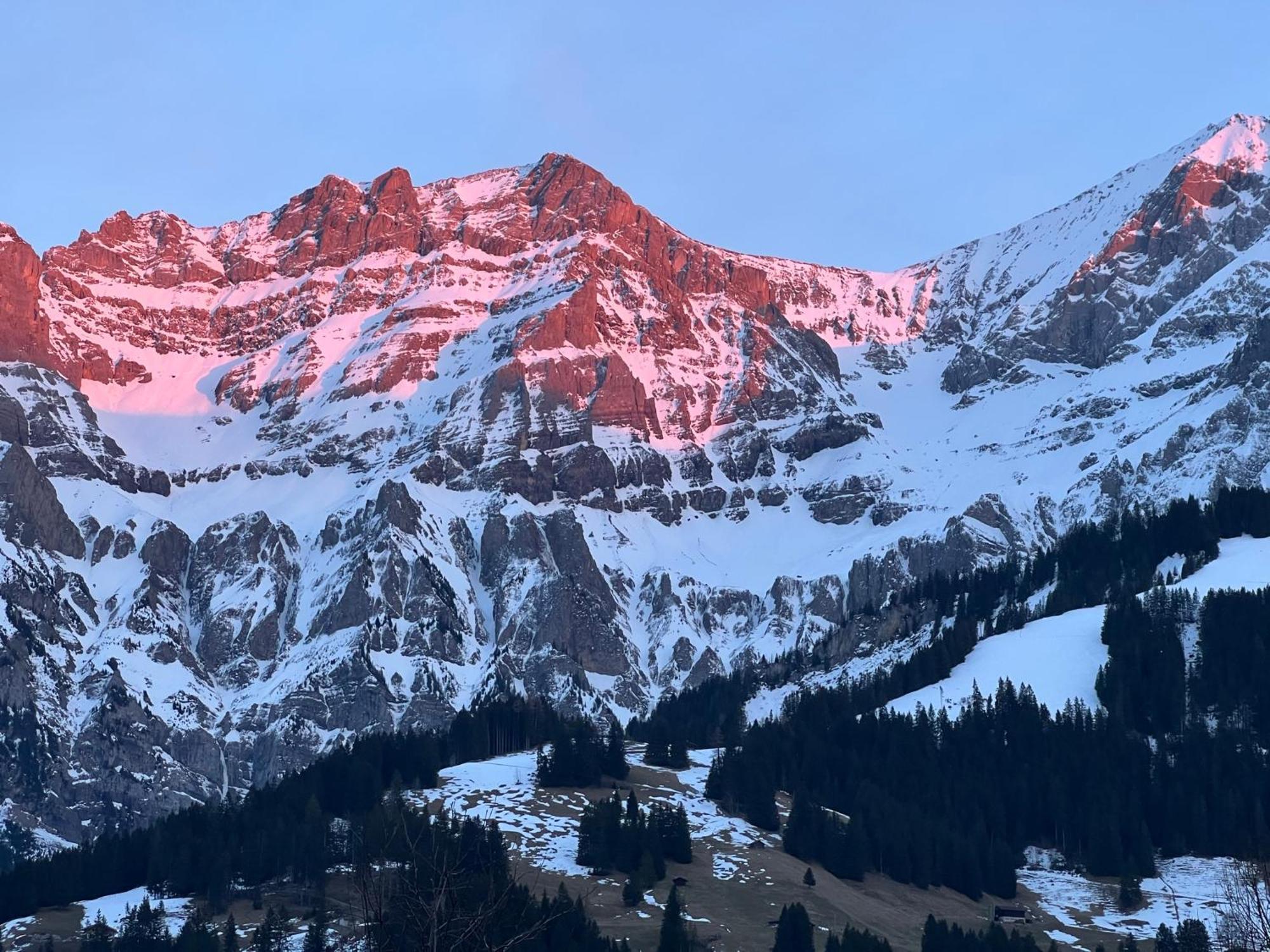 Schönes 2-zimmer Mit Grossem Balkon Und Bergpanorama - 400m Von Talstation Sillerenbahn Adelboden